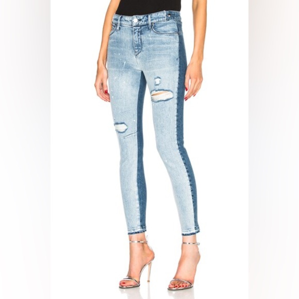 RTA • Gypsy Two Toned Skinny Jeans